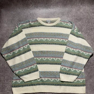 Pull année 90 taille M mélange couleur 